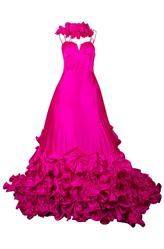 Fuchsia Gown