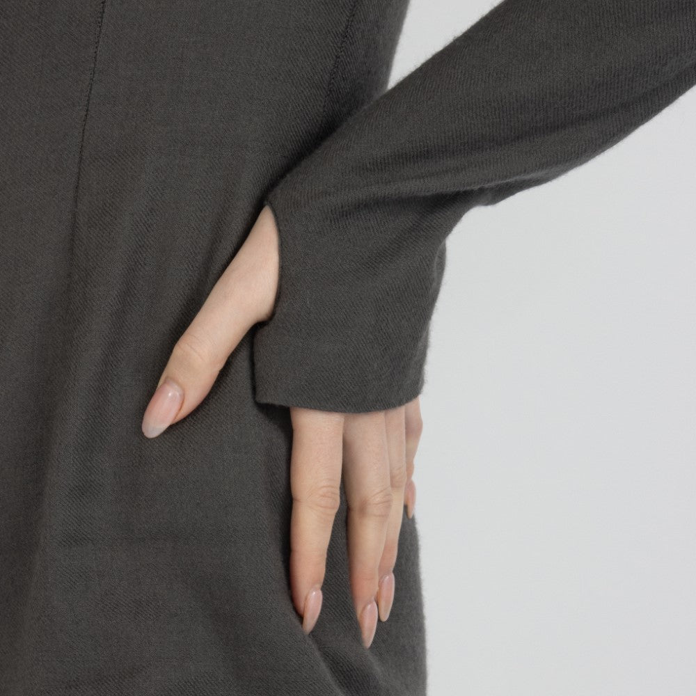 Grey Maristella Pashmina Jumpsuit