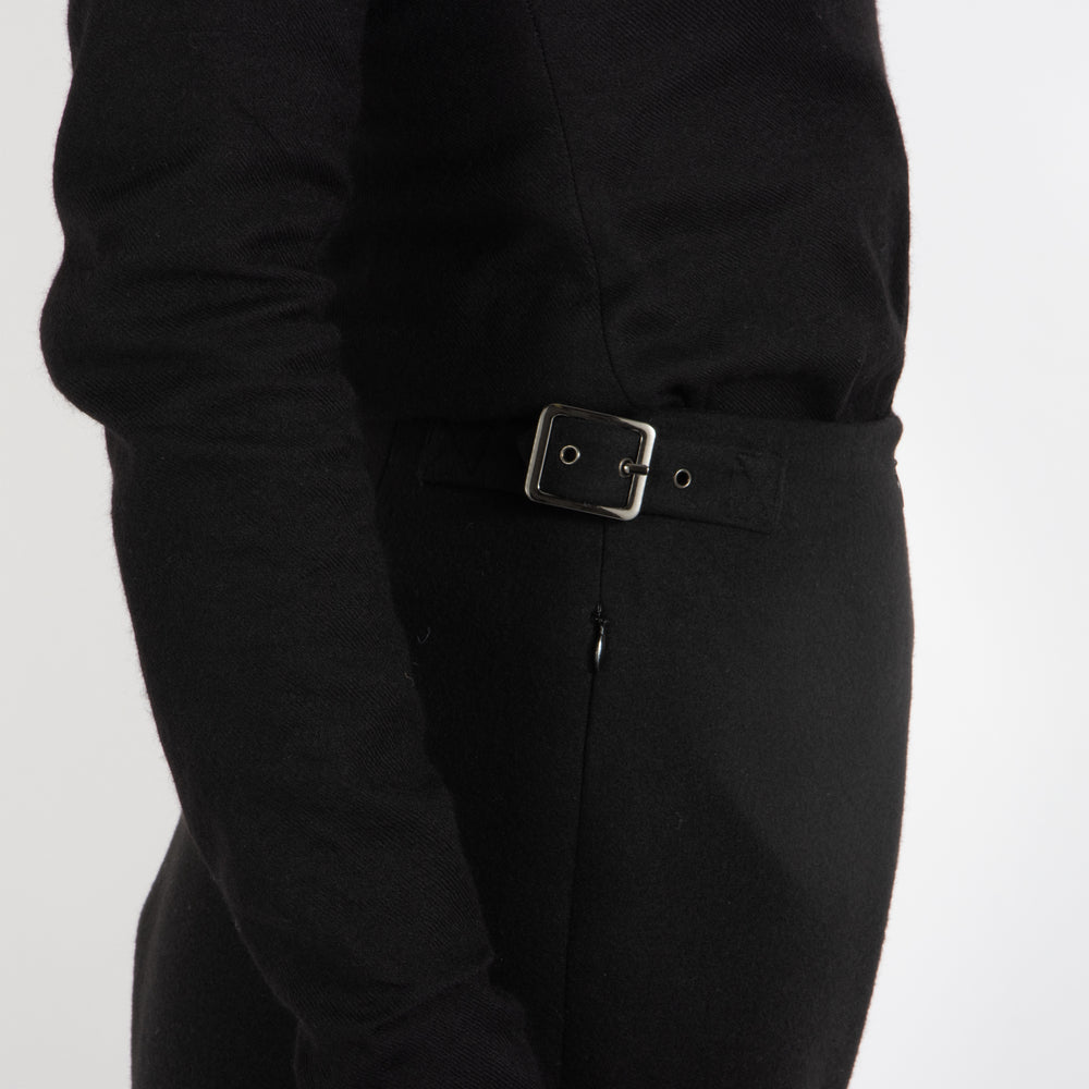Black Eirena Wool Trouser