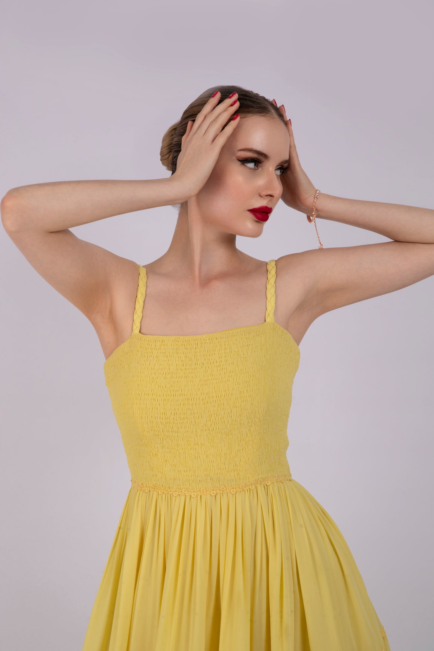 Sunshine Yellow Flow Dress