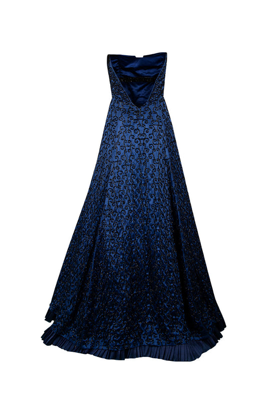 Mystic Dark Blue Gown