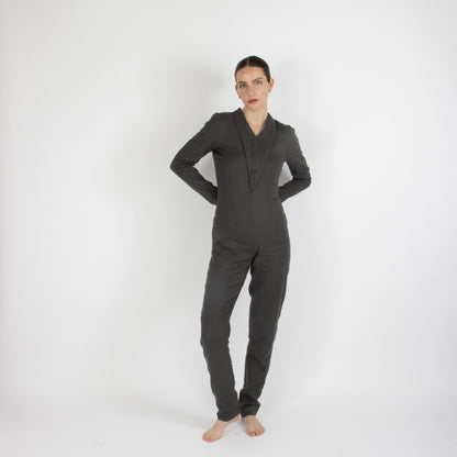 Grey Maristella Pashmina Jumpsuit