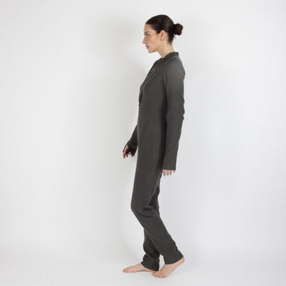 Grey Maristella Pashmina Jumpsuit