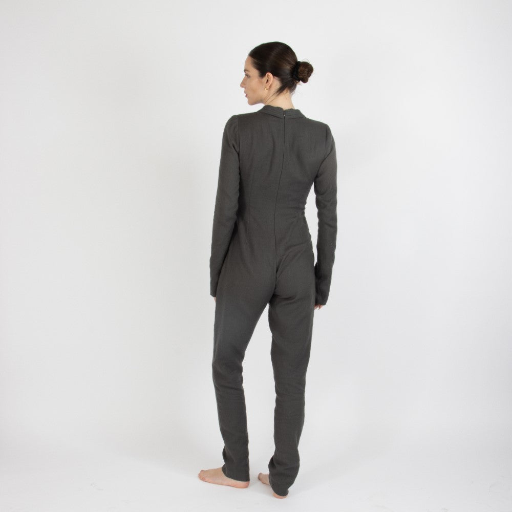 Grey Maristella Pashmina Jumpsuit