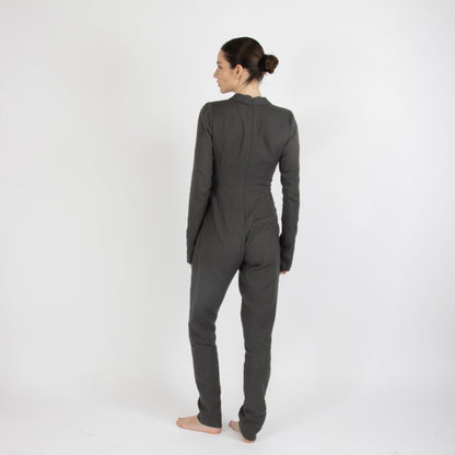 Grey Maristella Pashmina Jumpsuit