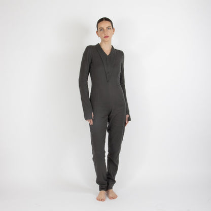 Grey Maristella Pashmina Jumpsuit