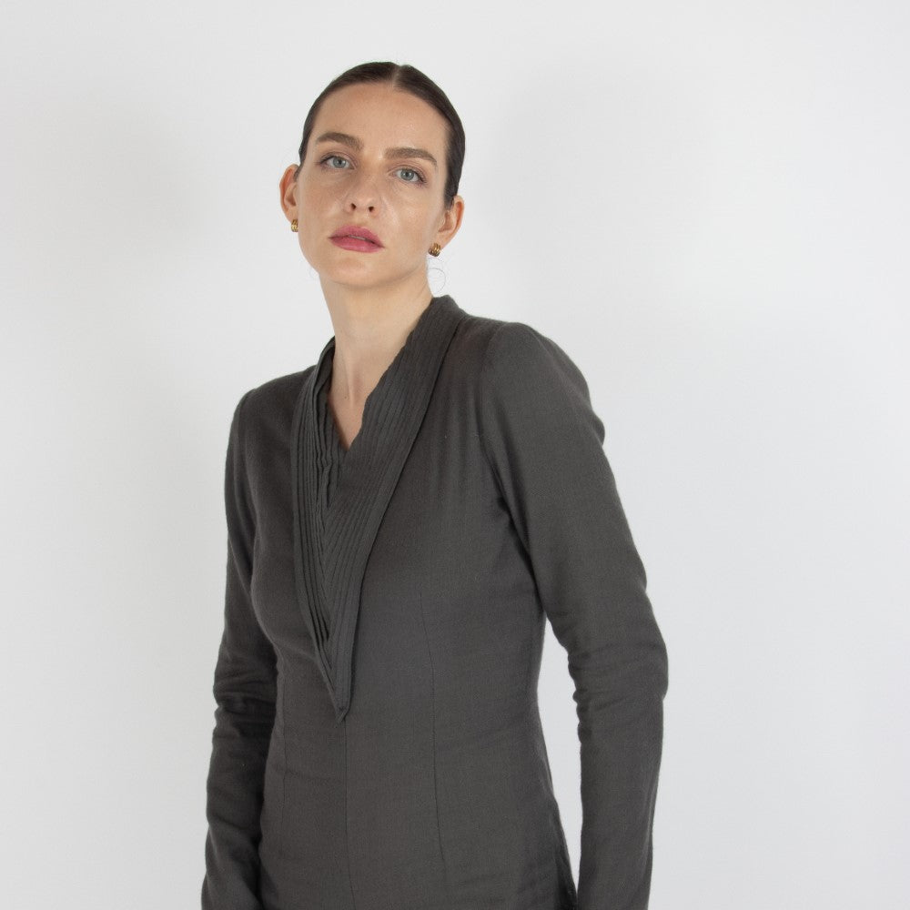 Grey Maristella Pashmina Jumpsuit