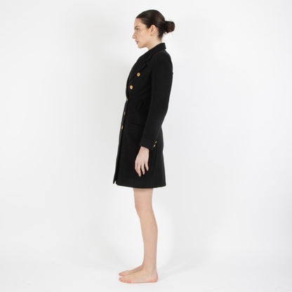 Black Noel Blazer Wool Dress