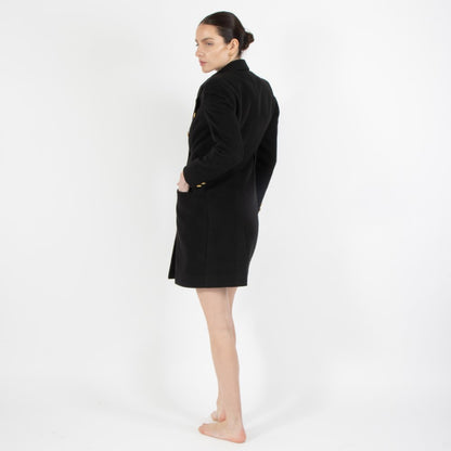 Black Noel Blazer Wool Dress