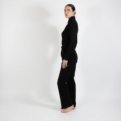 Black Nixie Wool Trouser